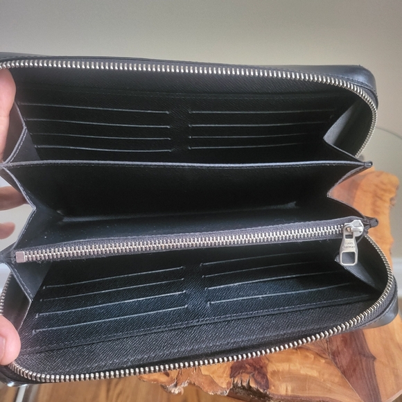 LOUIS VUITTON Zippy XL Long Wallet Travel Case Damier Graphite..w/ COA - Picture 6 of 12